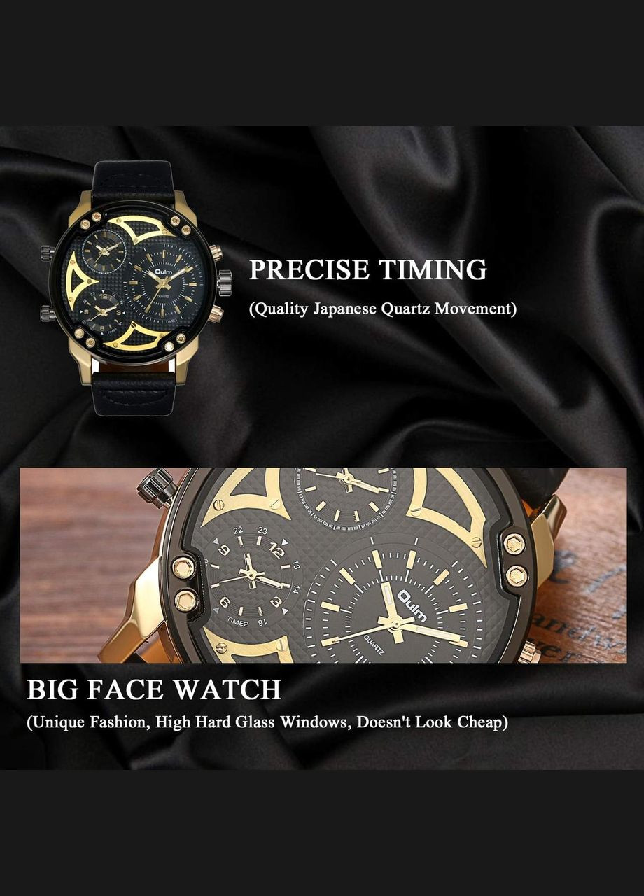 Чоловічий наручний годинник Avaner Японський кварцовий годинник зі шкіряним ремінцем No Brand (300657825)