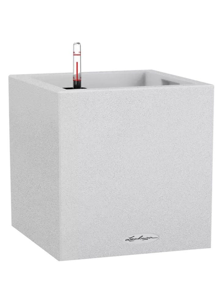 Кашпо CANTO Stone 30 Low Кварцовий білий (13707) Lechuza (329405622)