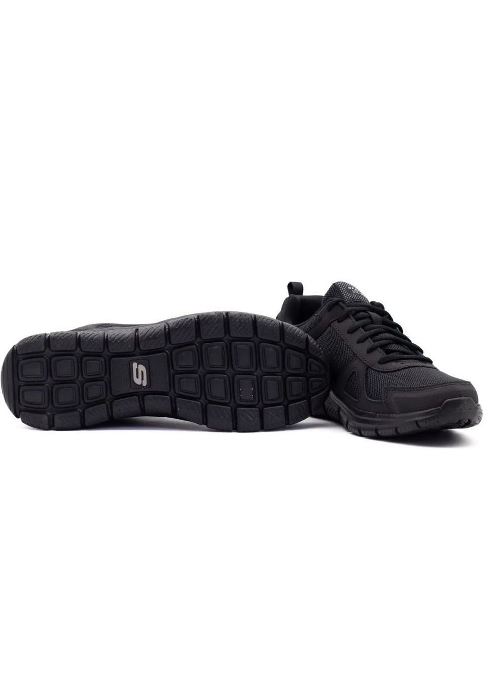 Чорні Осінні чоловічі кросівки track чорний Skechers