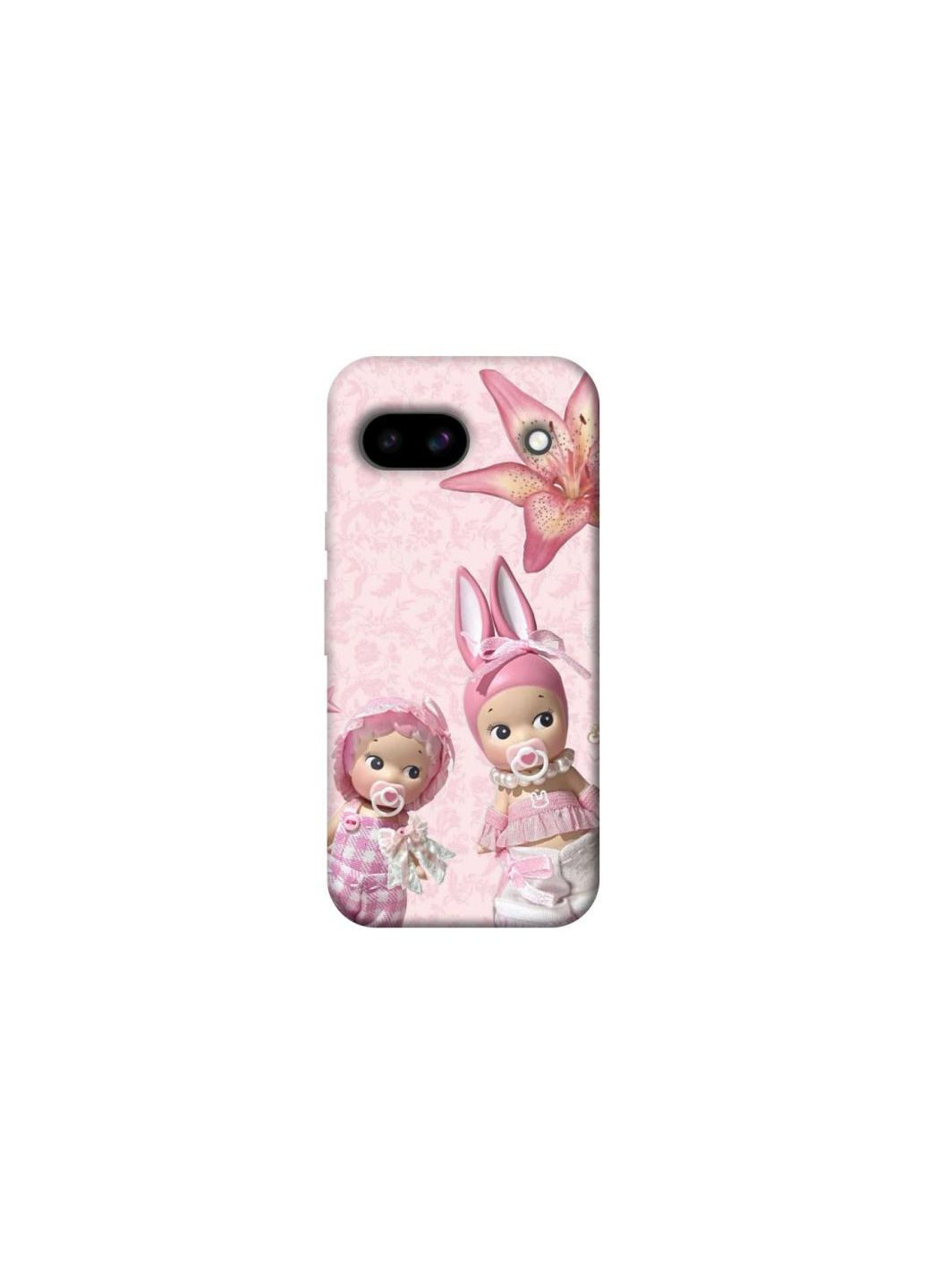 Чехол на Google Pixel 8a Vintage Blossom Twins Frontalka (352210413)