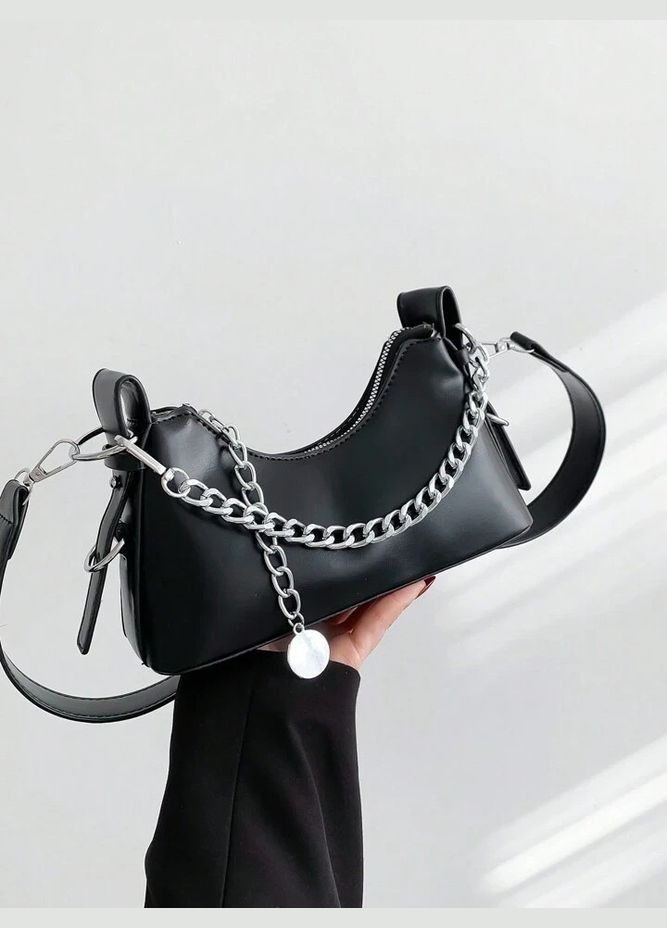 Женская сумка кросс-боди черная No Brand (290704818)