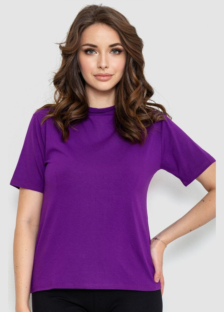 Темно-фіолетова футболка жіноча Ager 186R529