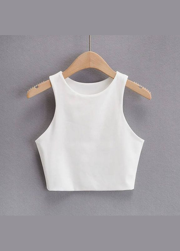 Топ-майка женский 18945 S белый Fashion (338812117)