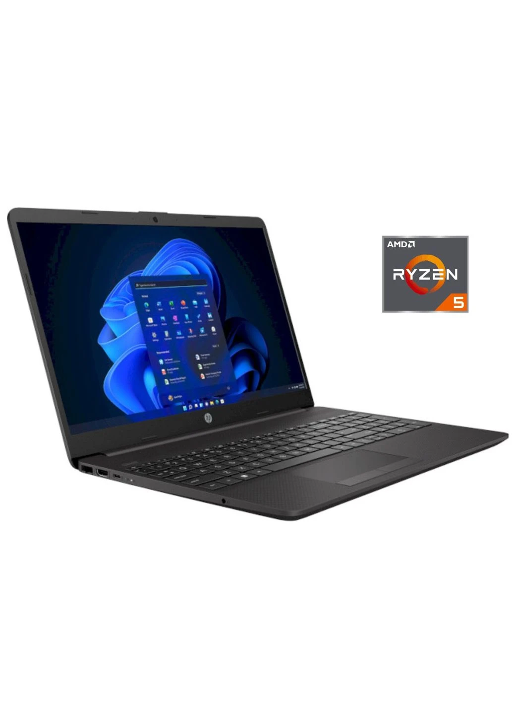 Ультрабук HP 255 G9 / 15.6" (1920x1080) IPS / AMD Ryzen 5 5625U (6 (12) ядер по 2.3 - 4.3 GHz) / 16 GB DDR4 / 512 GB SSD M.2 / Hewlett Packard (398138132)