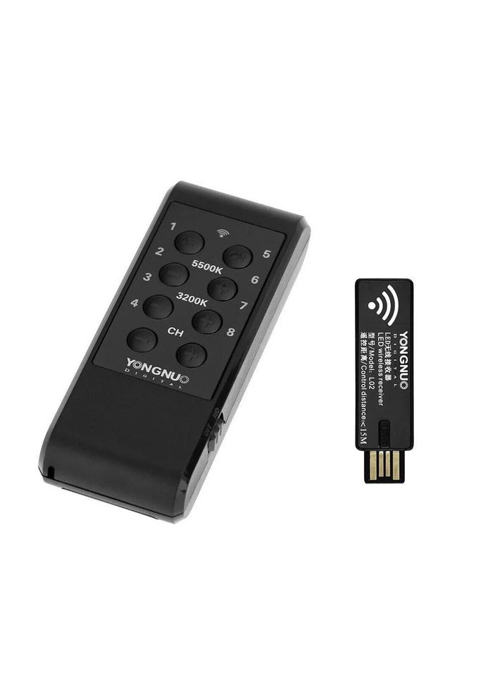 Комплект з пульта керування та WiFi-адаптер L02 для LED-панелей Yongnuo (327419706)