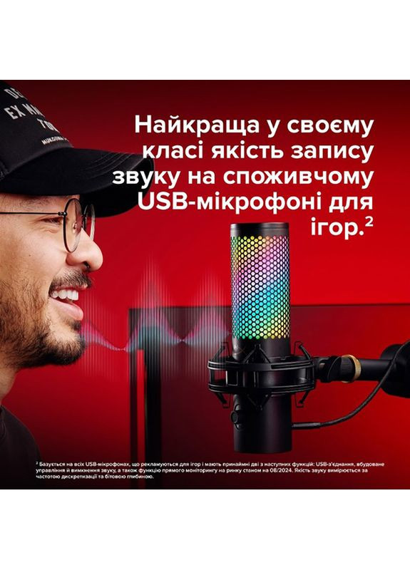 Микрофон QuadCast 2 S (9A273AA) HyperX (322938491)