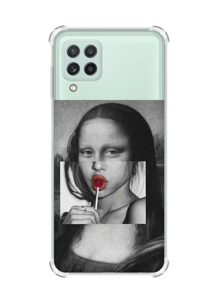Чохол із потовщеними кутами на Samsung Galaxy A22 5G / A22s 5G:: Сучасна Мона Ліза (принт 351) Creative (360692654)