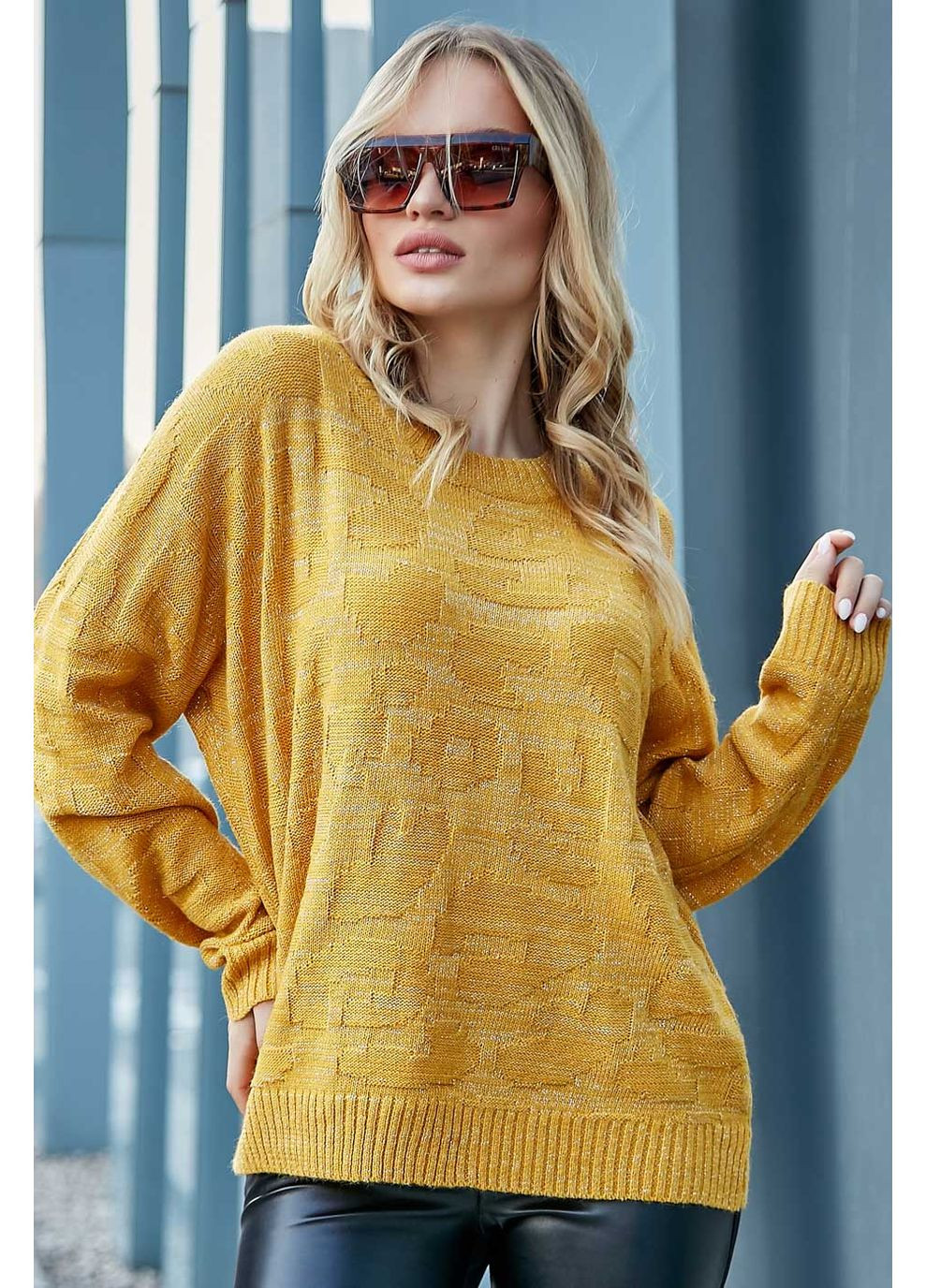 Гірчичний демісезонний джемпер r802.3799 Seventeen