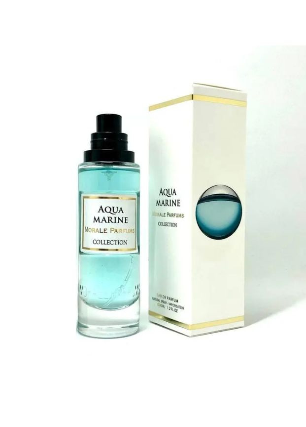 AQUA MARINE Парфюмированная вода мужская, 30 мл Morale Parfums Bvlgari Aqva Pour Homme Marine (322471477)