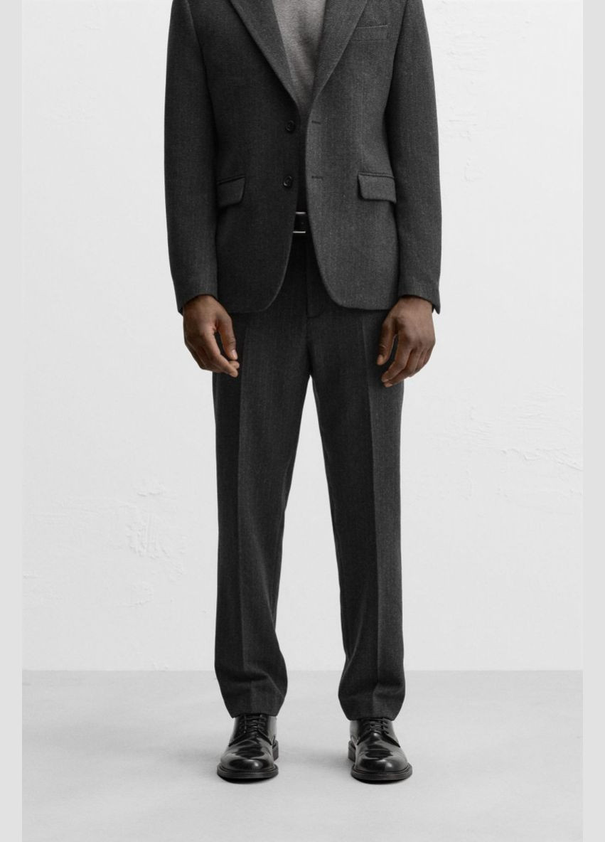 Штани Zara смужка 7380/351 Anthracite Grey (315825954)