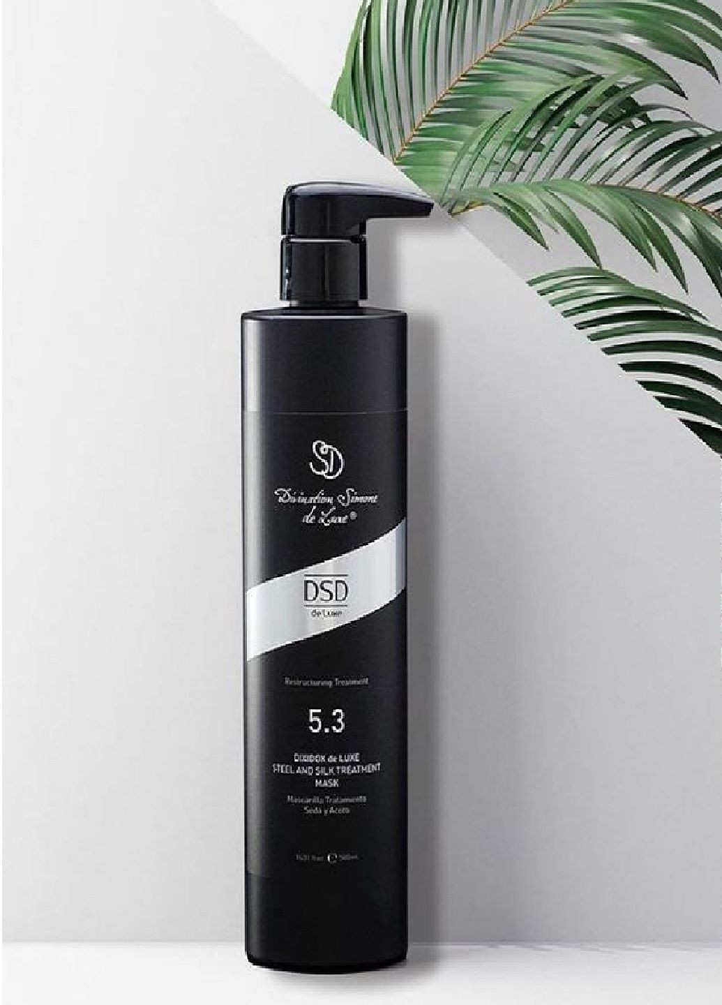 Відновлювальна маска для волосся Сталь і Шовк 5.3 steel silk treatment mask 500 ml DSD de Luxe (299897953)
