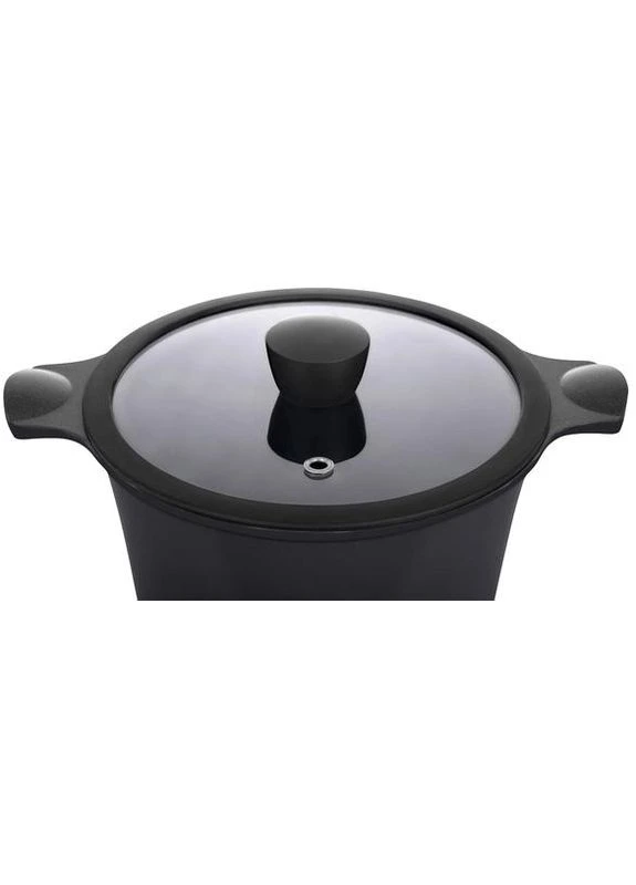 Каструля Zitrone black із кришкою 5,8 л (RG-2108-24/2 BL) Ringel (280943784)