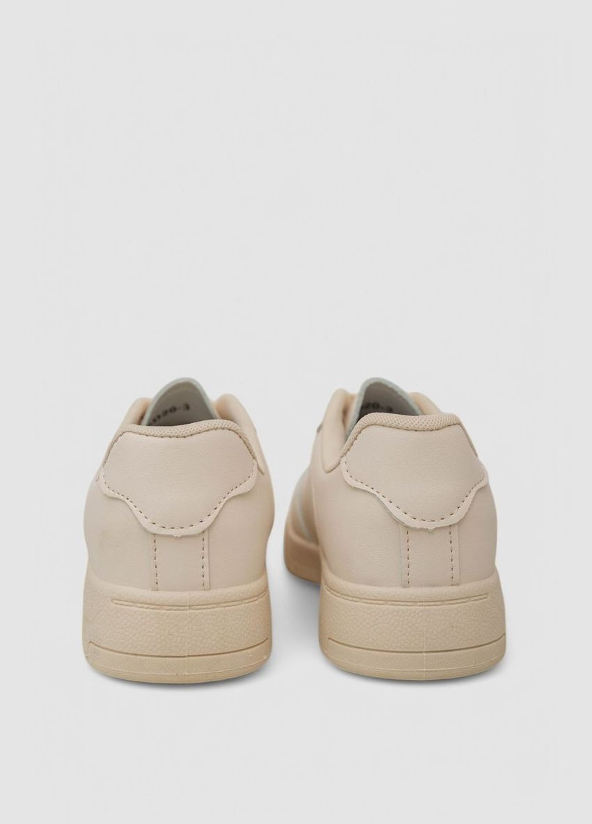 Бежеві кеди жіночі однотонні, колір чорний, 248rad20 Stilli