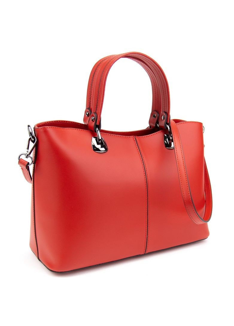 Классическая женская кожаная сумка средних размеров Italy RoyalBag F-IT-7627 (307173524)