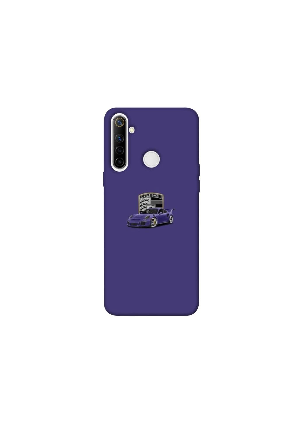 Чехол на Realme 6i Porsche purple Frontalka (353841026)