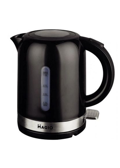 Электрочайник MG-111 1 л, маленький электрочайник, хороший электрический чайник, бесшумный чайник Magio (364664759)