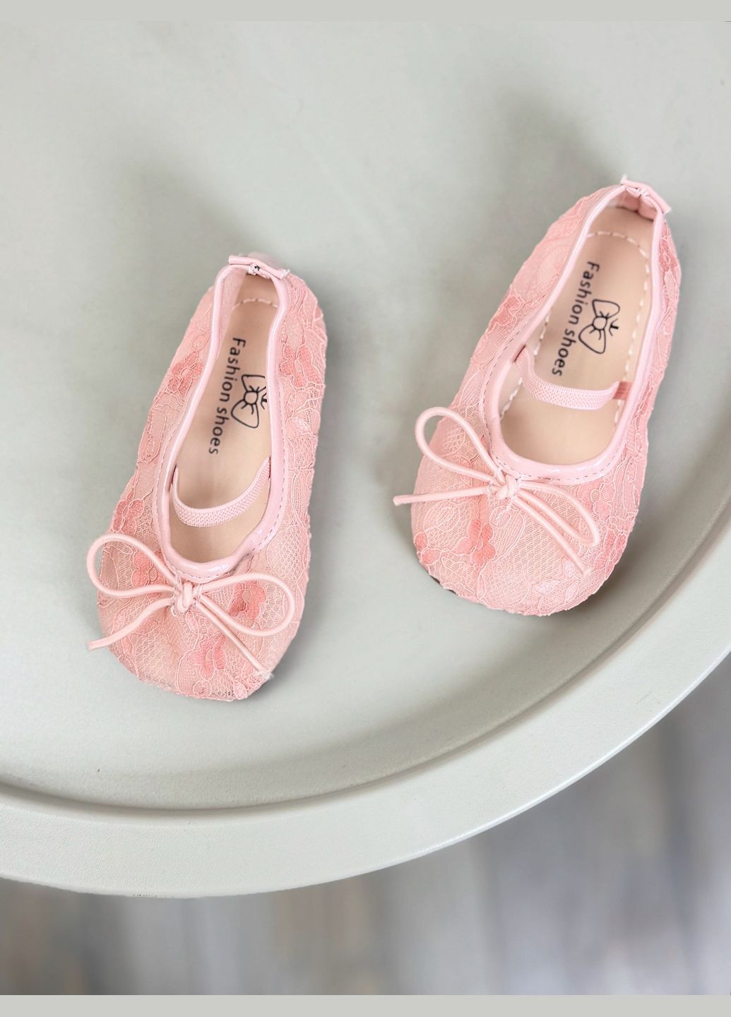 Розовые туфли детские розовые 1549 No Brand