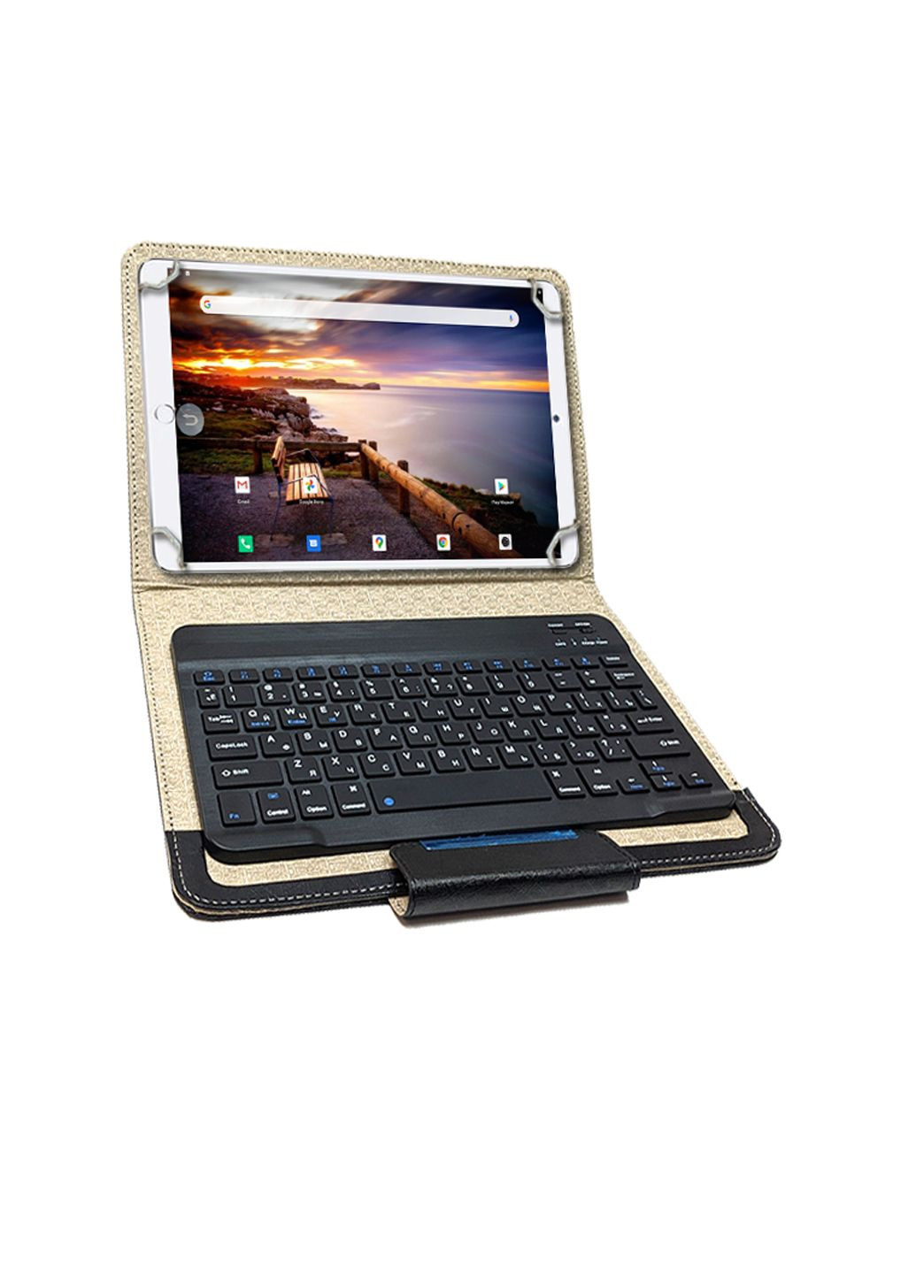 Планшет-телефон 3GB/32GB LTE IPS 10/1''+ Чохол із Bluetooth клавіатурою Adronix MTPad332 LTE Gold (331633722)