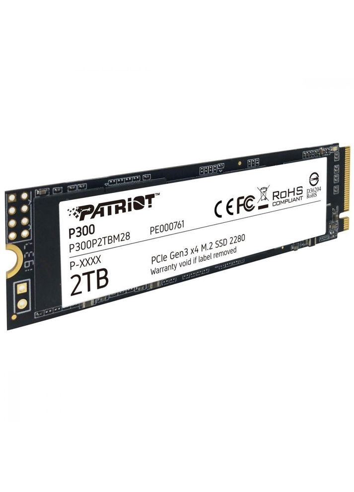 SSD накопичувач 2 TB (P300P2TBM28) Patriot P300 (315407087)
