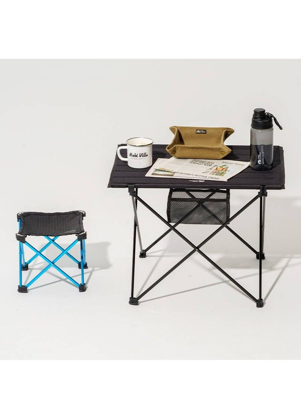 Стол раскладной SQ table 56х43х41 см EX19665004 green Mobi Garden (370666335)