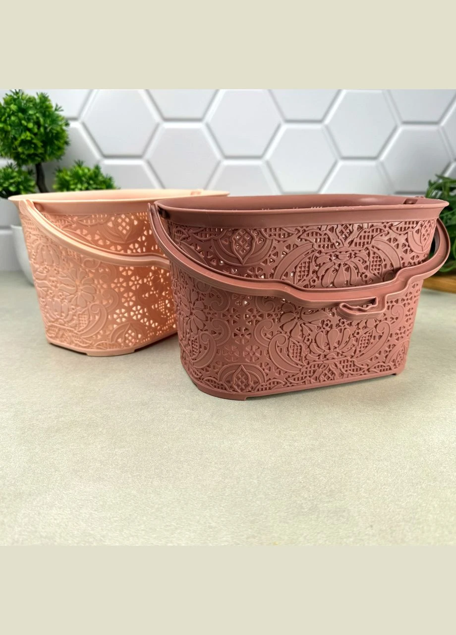 Пластикове відерце для прищіпок 2.5 л LACE Plastar Pak (303721772)