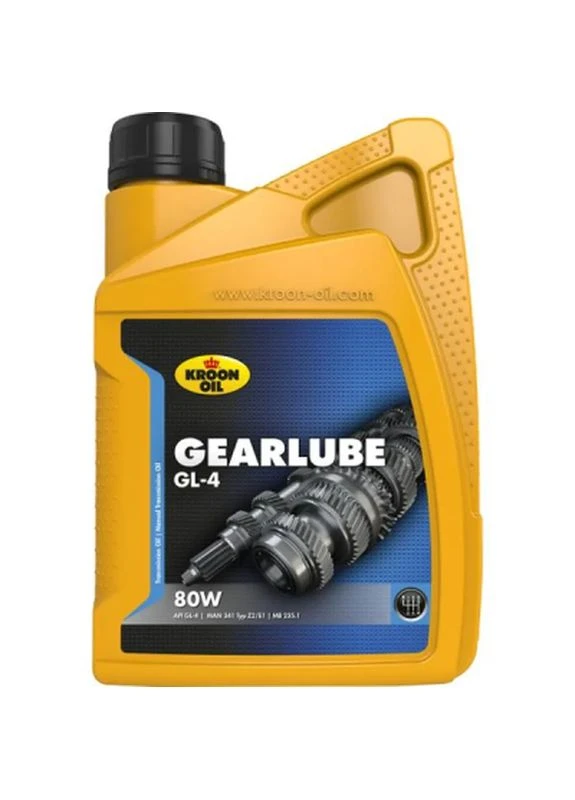 Трансмісійна олива GEARLUBE GL-4 80W 1л (KL 01209) Kroon-Oil (399652567)