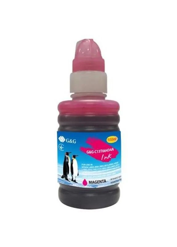 Чернила Epson L100/L200 magenta, контейнер 100мл (-C13T66434A) G&G (399319255)