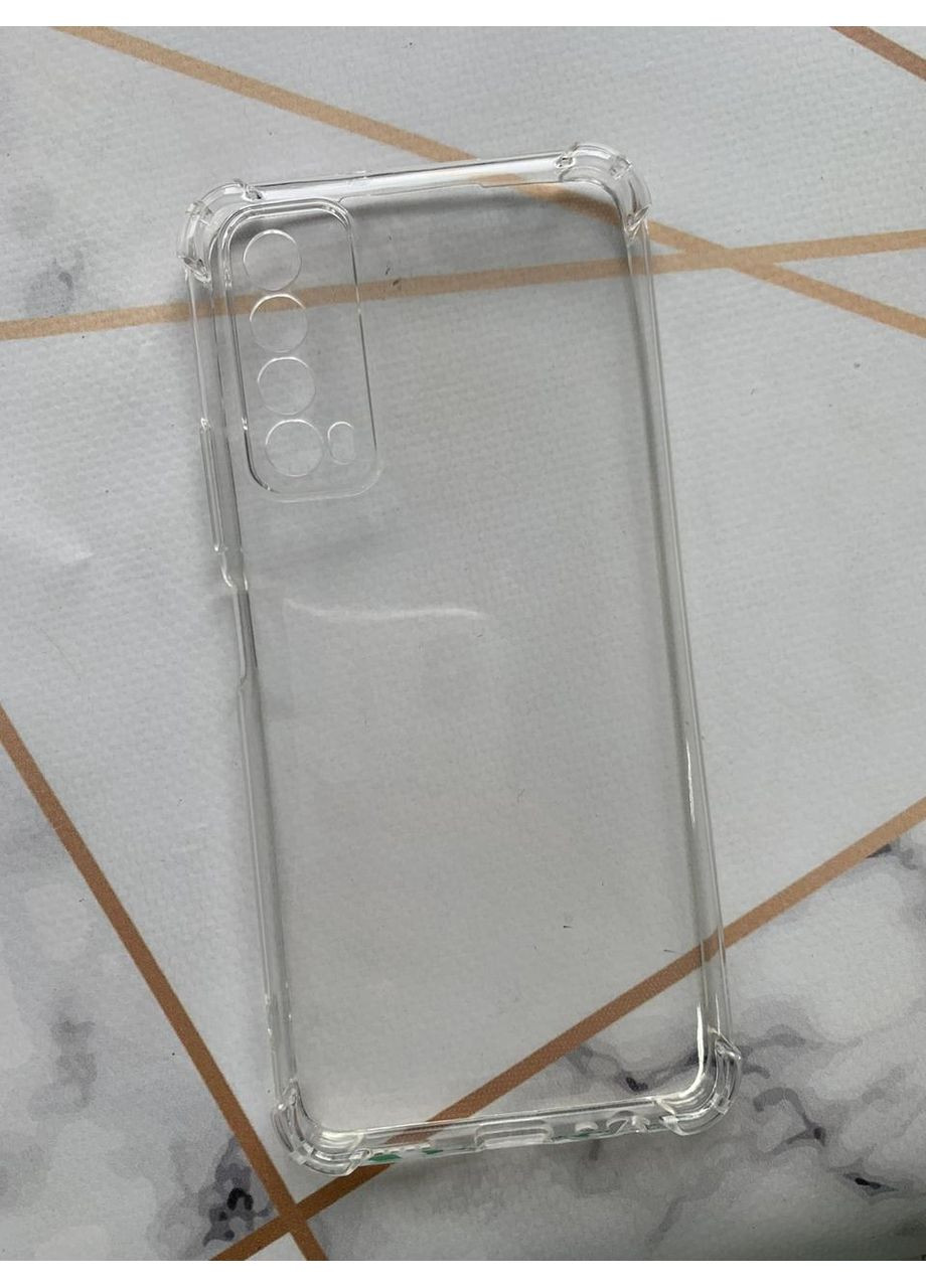 Силиконовый чехол с утолщёнными углами для Huawei P Smart 2021 G-Case (359485729)