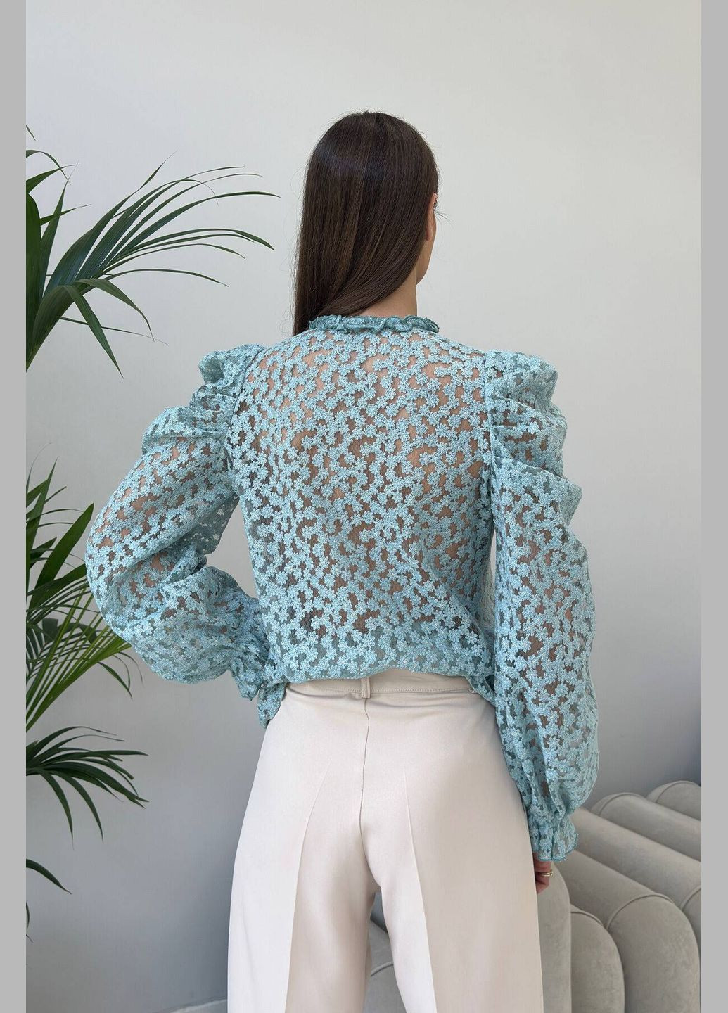 Голубая блуза Nenka