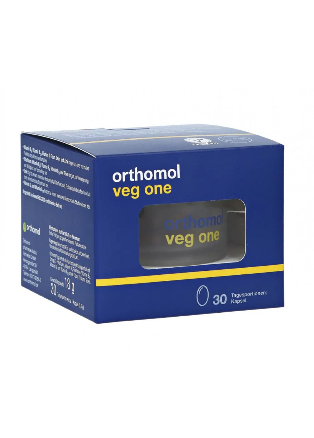 Витаминный комплекс для веганов Veg One (30 капсул на 30 дней) Orthomol (280265873)