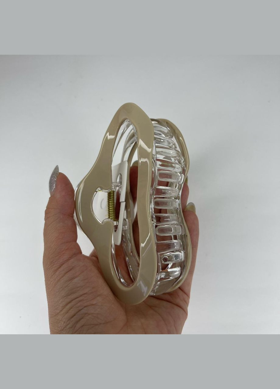 Заколки для волос Заколка краб рамка пластиковый Светло 11 см Finding (316249018)