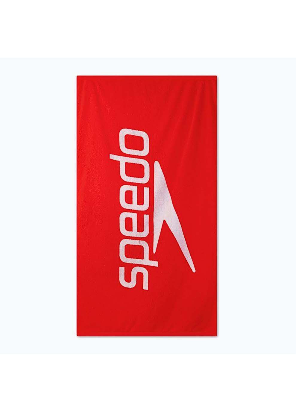 Полотенце Speedo LOGO TOWEL AU Красный, Белый 75 х 145 см Babolat комбинированный