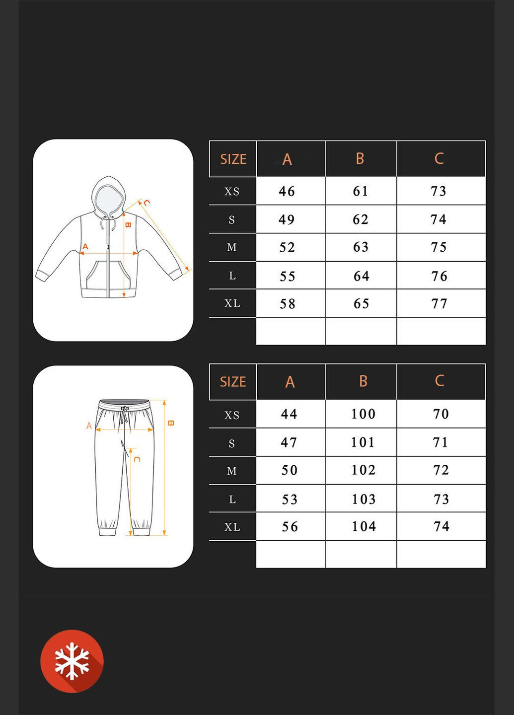 Женский теплый костюм на молнии ZIP FUR Черный Teamv (316354810)