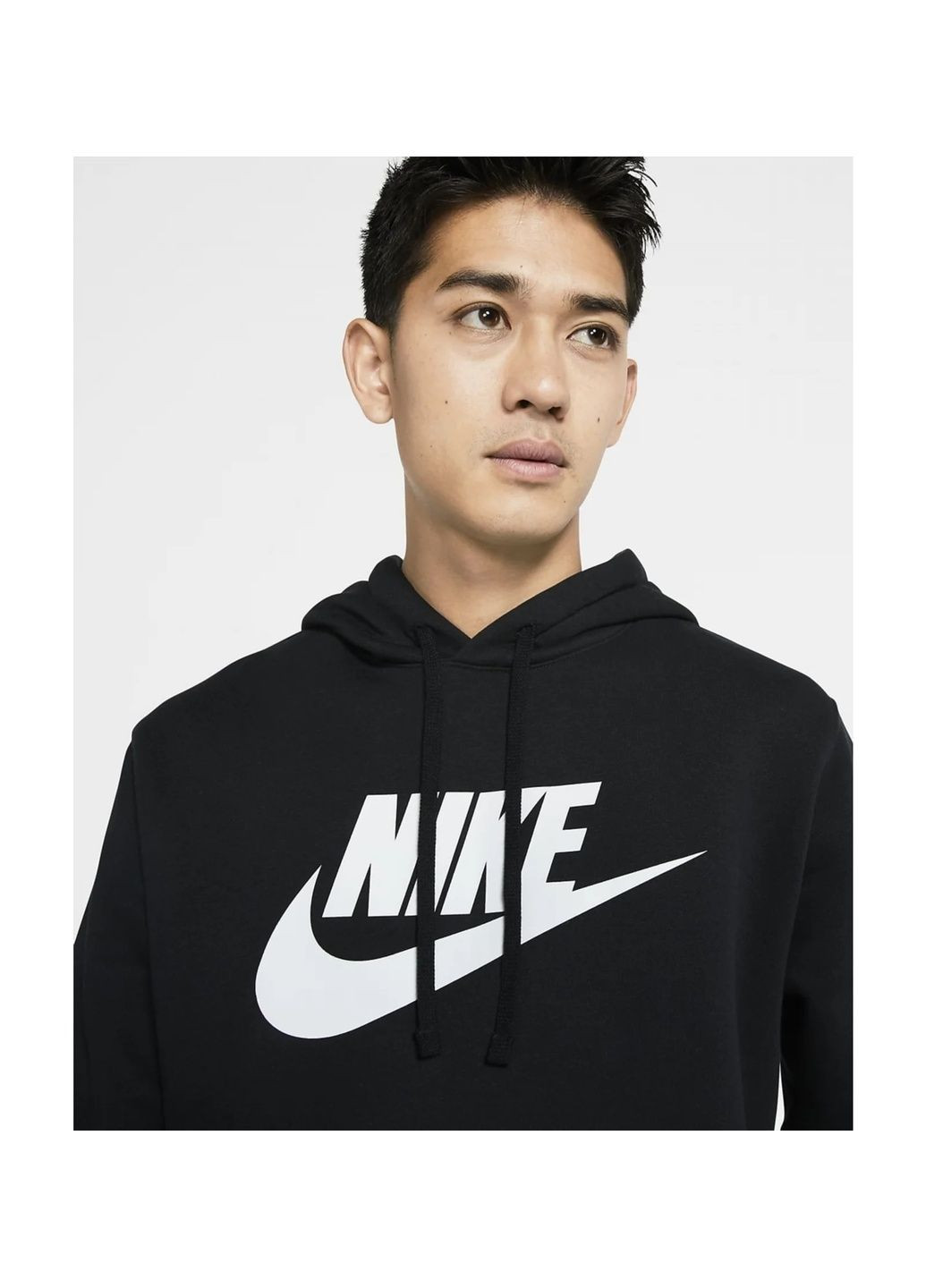 Худі чоловіче Nsw Club Hoodie Black Nike (364838630)