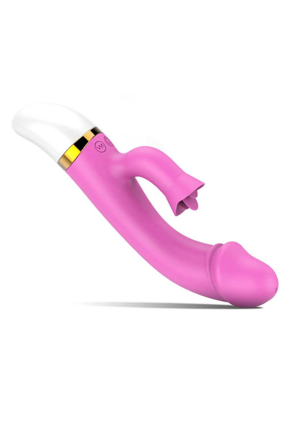 Вибратор для стимуляции клитора и зоны G ( розовый, USB) We Love (284278697)