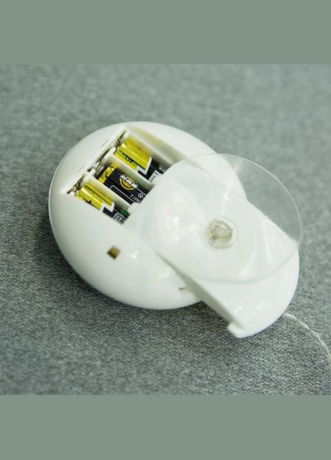 Гірлянда-фігурка НА БАТАРЕЙКАХ Сніговик 20см теплий білий (жовтий, золотий) прозорий провід світильник нічник Po Fanu (301765001)