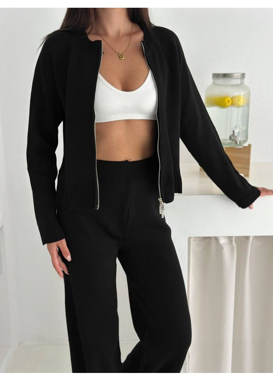 🧶 Стильный костюм 2-ка из вязаной ткани – универсальный комфорт каждый день 🕊️Ознакомьтесь с размерной сеткой DK/DL Мода без кордонів (361145180)