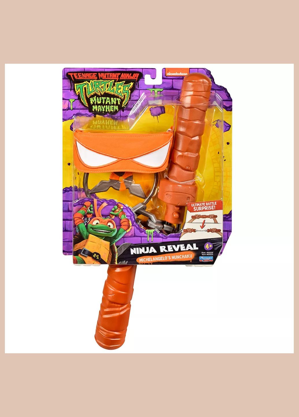 Іграшкова зброя Нунчаки Мікеланджело (83523) TMNT (326741534)