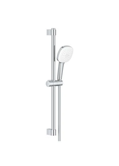 Душовий гарнітур TEMPESTA, хром, скруглений квадрат Grohe (401622544)