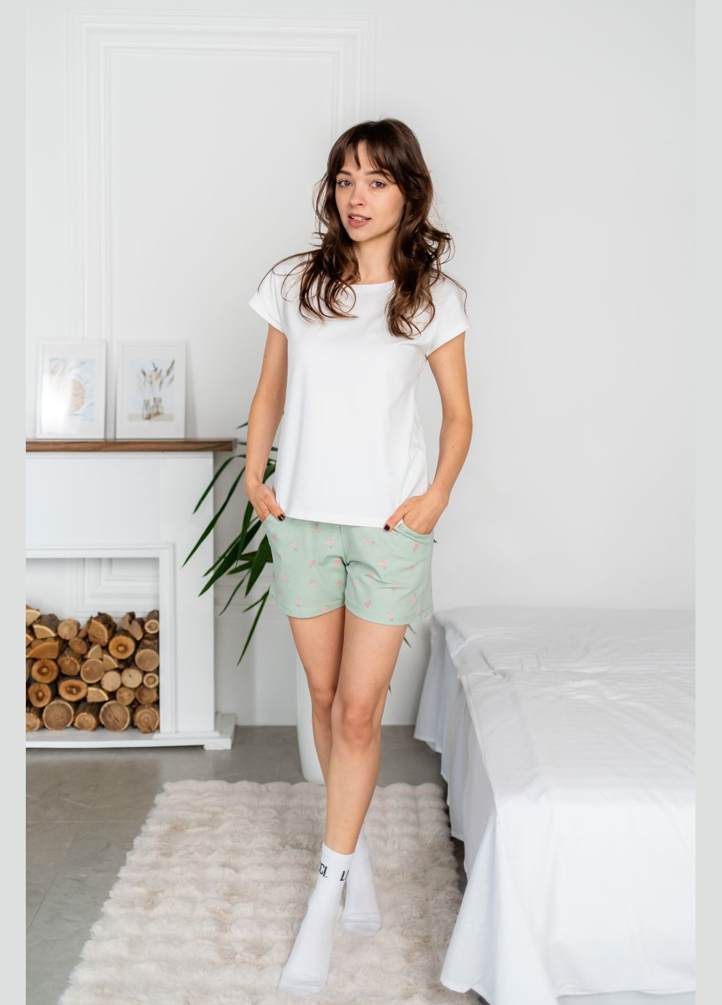 Фісташкова всесезон піжама Lucci