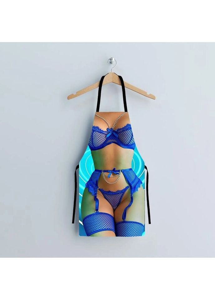 Фартук 3D Голубая любовь 3797 16537 80х60х24 см FlexDress (324267758)