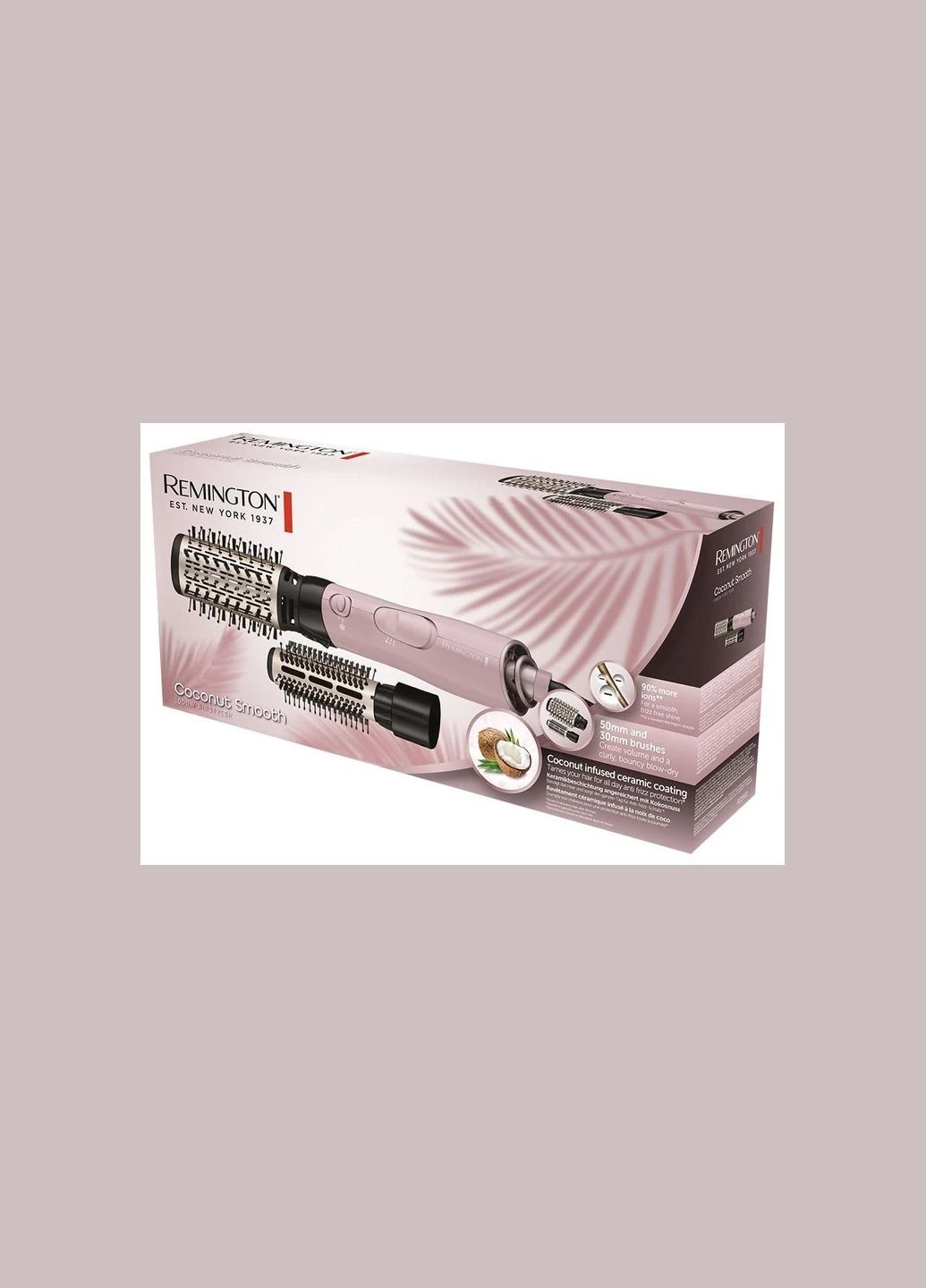 Фен-щетка AS5901 E51 Coconut Smooth Airstyler (6824591) Remington (332966439)