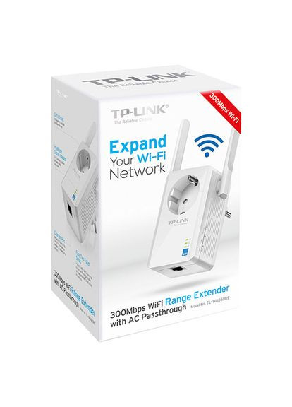 Ретранслятор TL-WA860RE (N300, 1*FE, 2 зовн. антени) TP-Link (339081925)
