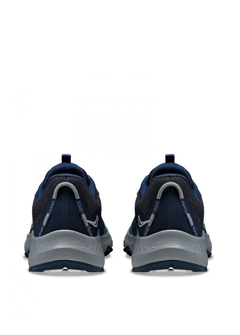 Синие всесезонные мужские кроссовки s20862-110 синий ткань Saucony