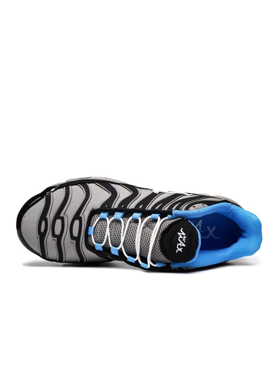 КРОСІВКИ ЖІНОЧІ NIKE AIR MAX TN BLACK GREY WATERPROOF НАЙК АІР МАКС ТН ПЛЮС No Brand сірі демісезони (367176003)