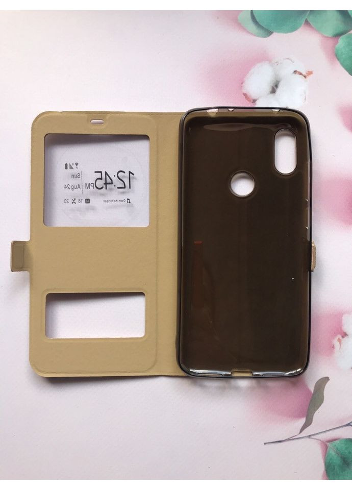 Чохол-книжка для Xiaomi Redmi Note 6 Pro Золотий Momax (359497393)