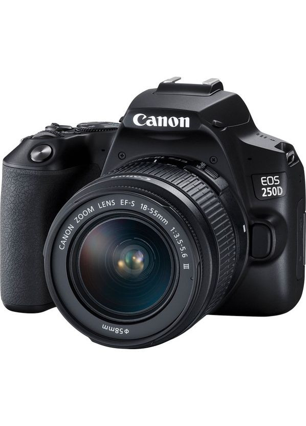 Цифрова дзеркальна фотокамера EOS 250D kit 18-55 DC III Black Canon (278366725)
