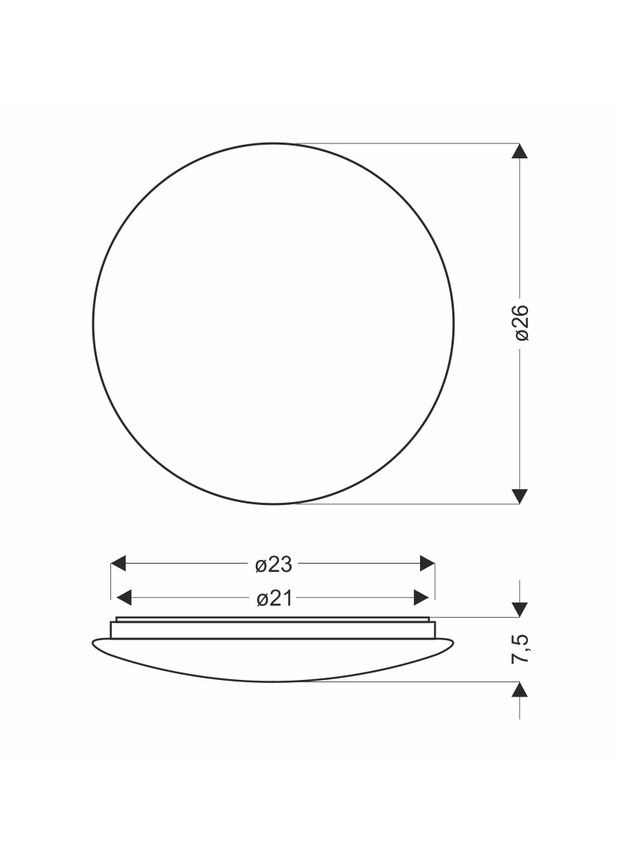 Стельовий світильник Magnus (12-75062) Candellux (361312915)