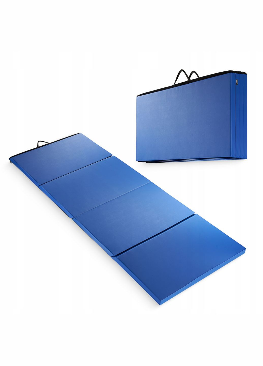 Мат гимнастический складной XL 240 x 120 x 5 см Blue (P-5907739319715) 4FIZJO (304252703)