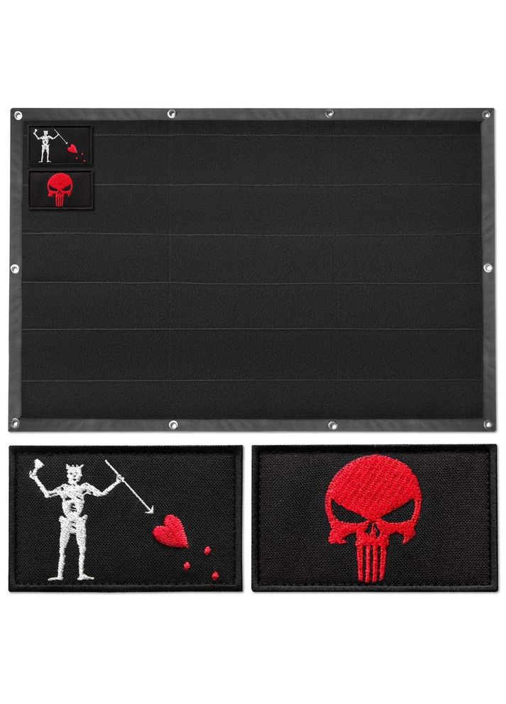 Патч Борд тактический 69х110 для шевронов нашивок и военных наград стенд панель с липучкой для коллекционеров IDEIA (307802380)